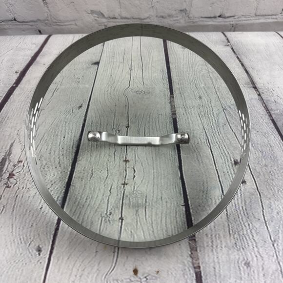 Calphalon 8.25" Clear Glass Replacement‎ Straining Lid - Picture 5 of 7